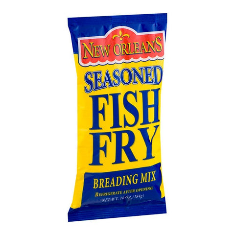 Zatarains Breading Seasoned Fish Fri, New Orleans Style, 10 Ounce -- 12 per case.