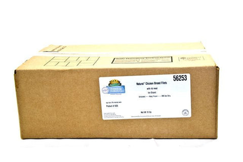 Harvestland Ready To Cook Boneless Skinless Meat Chicken Breast Fillet, 5 Pound -- 2 per case