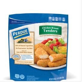 Perdue Fully Cooked Breaded Chicken Breast Tender, 29 Ounce -- 8 per case.