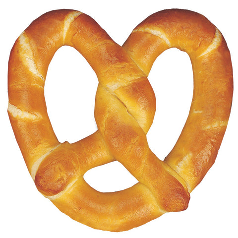 J and J Snack Traditional Sweet Doughlicious Soft Pretzel, 6 Ounce -- 24 per case.