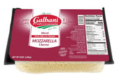Galbani Whole Milk Low Moisture Diced Mozzarella Cheese, 5 Pound -- 6 per case