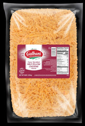 Galbani Professionale Shredded Mild Cheddar Cheese, 5 Pound -- 6 per case