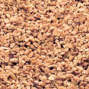 Bakers Select Granulated Unsalted Roasted Peanut Topping, 5 Pound -- 2 per case.