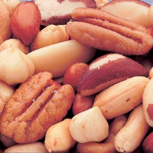 Azar Mixed Nuts 50 Percent Peanut Oil Roast Salted, 2 Pound -- 3 Bag