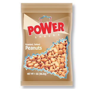 Azar Nut Roasted, Salted Power Snack Peanut, 1 Ounce -- 150 Per Case.