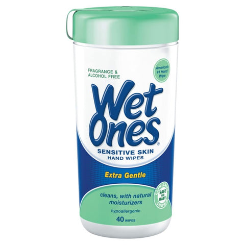Wet Ones Moist Wipe Antibacterial, 40 per pack -- 12 packs per case.