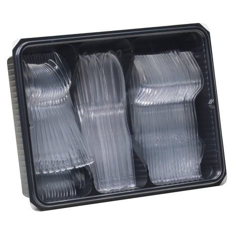 Dixie Clear Heavyweight Cutlery Keeper -- 1800 per case.