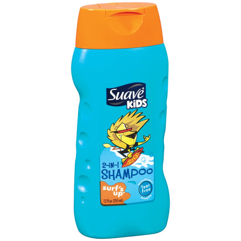 Suave Surfs Up 2 In 1 Kids Shampoo and Conditioner, 12 Fluid Ounce -- 6 per case.