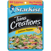 Starkist Tuna Creations Lemon Pepper Tuna, 2.6 Ounce -- 24 per case.
