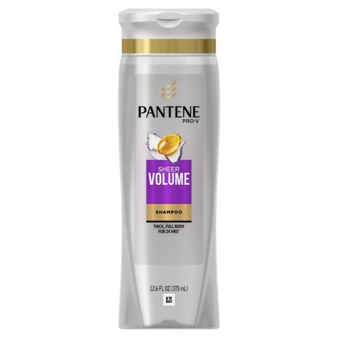 Pantene Pro V Sheer Volume Shampoo, 12.6 Fluid Ounce -- 6 per case.