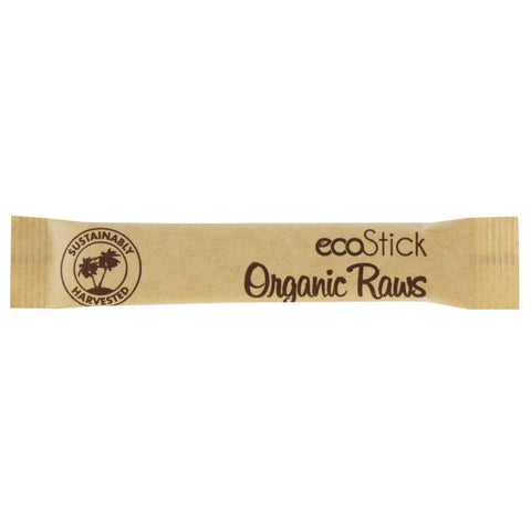 Ecostick Turbinado Sugar Dispenser, 3 Gram -- 4 per case.