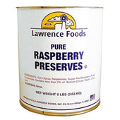 Lawrence Foods Raspberry Preserve, 8 Pound -- 6 per case