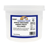 Lawrence Foods Whole Deluxe Apple Filling, 0.75 Gallon -- 4 per case