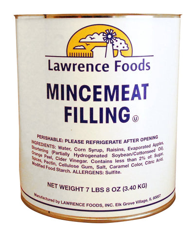 Lawrence Foods Mincemeat Filling, 7.5 Pound -- 6 per case
