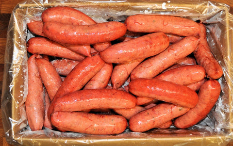 Syracuse Fully Cooked Jalapeno Smoked Sausage With Cheese, 3.2 Ounces per Link, 10 Pounds - 1 each