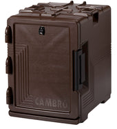 Cambro Insulated Plastic Ultra Food Pan Carrier, Dark Brown, 26 1/4 x 18 x 25 inch.