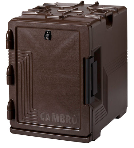 Cambro Insulated Plastic Ultra Food Pan Carrier, Dark Brown, 26 1/4 x 18 x 25 inch.