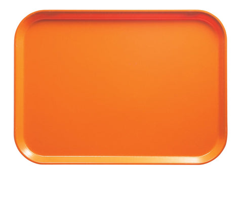 Cambro Rectangular Camtray, Orange Pizazz, 17 7/8 X 25 3/4 inch -- 6 per case