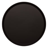 Cambro Black Round Treadlite Tray, 16 inch -- 12 per case.