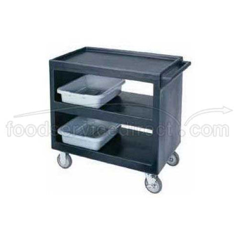 Cambro Open Side Standard Service Cart, Slate Blue, 37 1/4 x 21 1/2 x 34 5/8 inch.