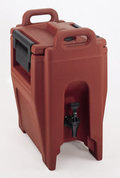 Cambro Ultra Camtainer, Brick Red, 2.5 Gallon.
