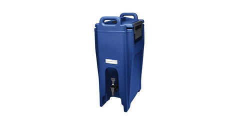 Ultra Camtainer Insulated Beverage Carrier, Navy Blue, 5 Gallon.