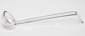 Cambro Plain Ladle, Clear, 1 Ounce -- 12 per case.