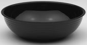 Camwear Round Ribbed Bowl, Black, 10 inch -- 12 per case.