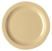 Cambro Plastic Narrow Rim Plate, Beige, 10 inch -- 48 per case.