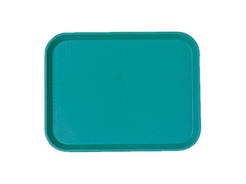Cambro Fast Food Tray, Teal, 11 7/8 X 16 1/8 inch -- 24 per case.