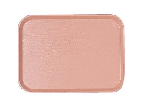 Cambro Fast Food Tray, Blush, 13 13/16 X 17 3/4 inch -- 12 per case.