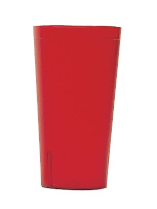 Cambro Colorware Tumbler, Ruby Red, 16.4 Ounce -- 24 per case.