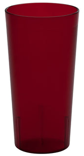 Cambro Colorware Tumbler, Ruby Red, 22 Ounce -- 72 per case.