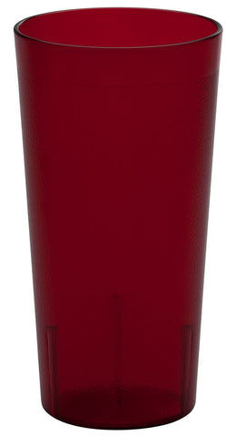 Cambro Colorware Tumbler, Ruby Red, 22 Ounce -- 72 per case.