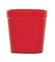 Cambro Colorware Pebbled Tumbler, Ruby Red, 9 Ounce -- 72 per case.