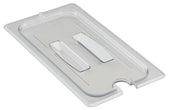 Camwear Clear Cover with Handle Only for One Third Size Food Pan, 6 15/16 x 12 3/4 inch -- 6 per case