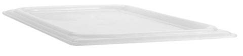 Cambro Translucent Polypropylene Flat Lid Only, 4 1/4 x 6 15/16 inch -- 6 per case.