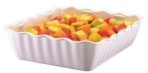 Cambro Deli Crock, White, 5.5 x 5.5 Quart -- 6 per case.