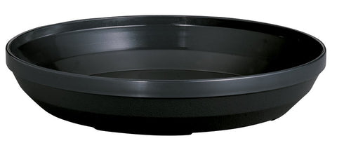 Cambro Shoreline Collection Pellet Underliner, Black, 1 13/16 x 9 9/16 inch -- 12 per case