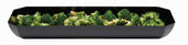 ShowFest Octagonals Display Tray, Black, 4 Quart -- 6 per case.