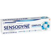 Sensodyne Complete Protection Regular Toothpaste, 3.4 Ounce -- 12 per case.