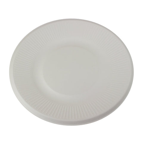 Galli Green Fluted Rim Plate, 6 inch -- 500 per case.