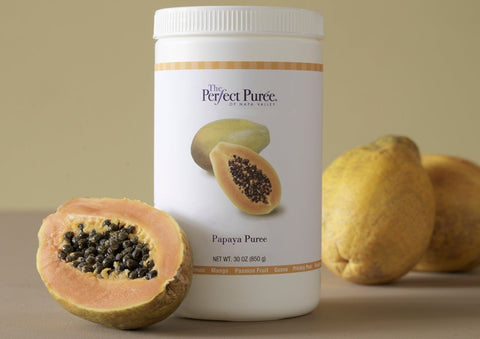 The Perfect Puree Papaya Puree, 30 Ounce -- 6 per case.