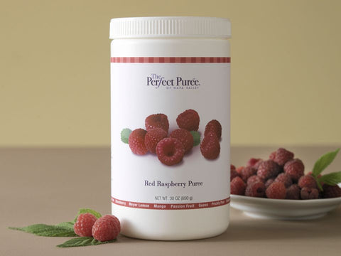 The Perfect Puree Red Raspberry Puree, 30 Ounce -- 6 per case.