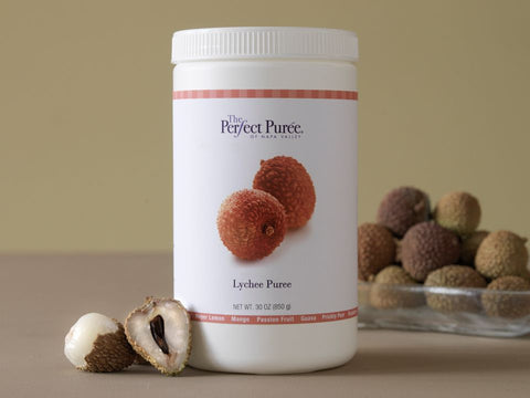 The Perfect Puree Lychee Puree, 30 Ounce -- 6 per case.