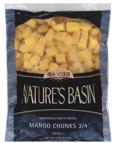 Savor Imports Mango Chunks, 5 Pound -- 2 per case.