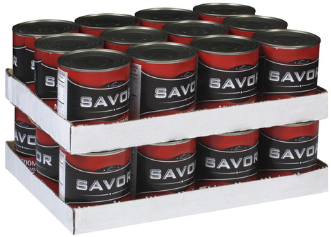Savor Imports Mushroom Pieces and Stems, 16 Ounce -- 24 per case.
