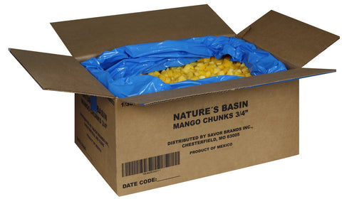 Savor Imports Mango Chunks, 30 Pound.