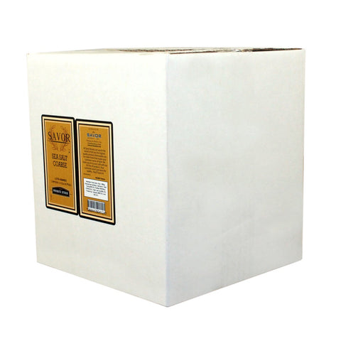Savor Imports Coarse Sea Salt, 32 Ounce -- 6 per case.
