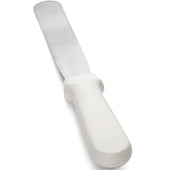 Tablecraft White Handle Icing Spatula, 6 inch